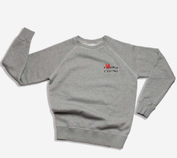 NEW | Sweat Adulte Ensemble c'est tout Gris chiné