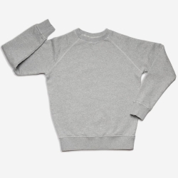 NEW | Sweat Le Classique adulte & enfant Gris chiné uni