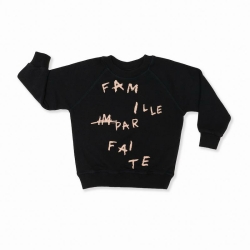 Sweat Enfant coton bio Bleu navy Famille (im)parfaite