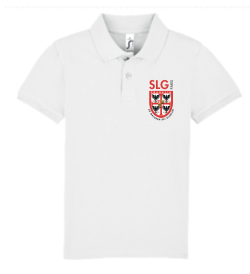 Polo manches courtes - Enfant - Blanc ou bleu marine -