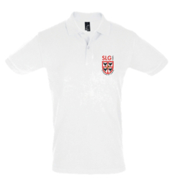 Polo Blanc - Adulte - homme ou femme - Logo Franklin