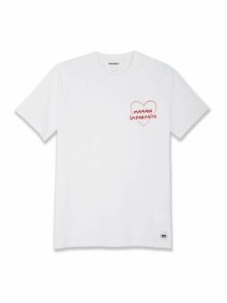 Tee-shirt Femme coton bio brodé Maman (im)parfaite
