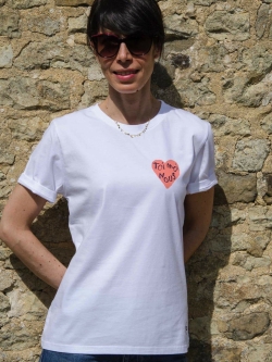 Tee-shirt Femme coton bio Toi Moi Nous