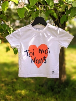 Tee-shirt Enfant coton bio Toi Moi Nous