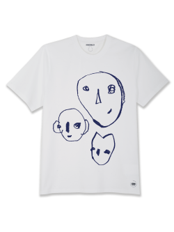 Tee-shirt Homme coton bio Bonnes têtes bleues