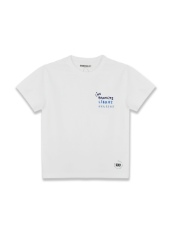 Tee-shirt Enfant coton bio brodé (im)parfaits libres heureux