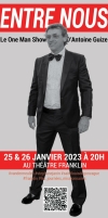 One-man-show ANTOINE GUIZE  !!! MERCREDI >> COMPLET !!!