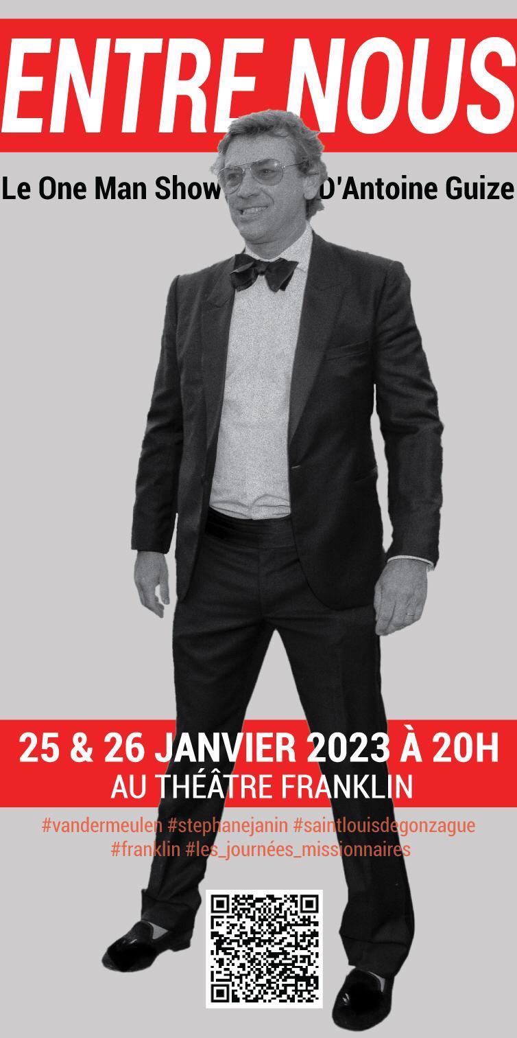 One-man-show ANTOINE GUIZE  !!! MERCREDI >> COMPLET !!!