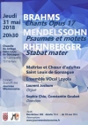 Concert de la Matrise pour les JM