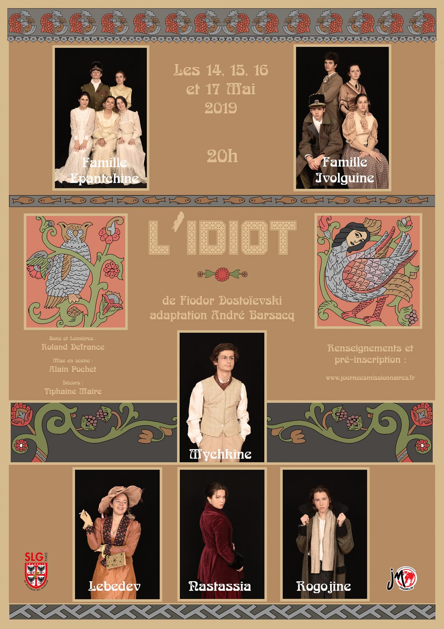 AFFICHE Idiot 1521 1Mo